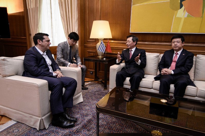 Κινεζική απόβαση στο Μέγαρο Μαξίμου -Καρέ καρέ οι υπογραφές της συμφωνίας με την Cosco [εικόνες] | iefimerida.gr 6