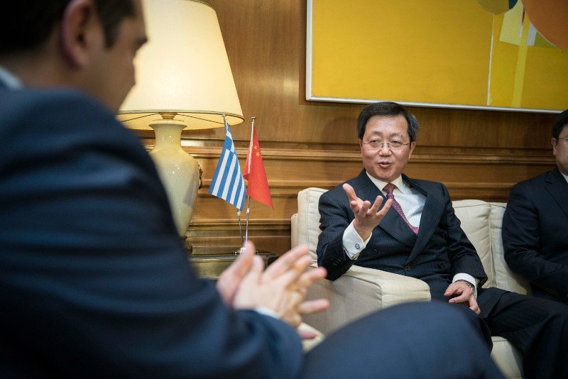 Κινεζική απόβαση στο Μέγαρο Μαξίμου -Καρέ καρέ οι υπογραφές της συμφωνίας με την Cosco [εικόνες] | iefimerida.gr 7