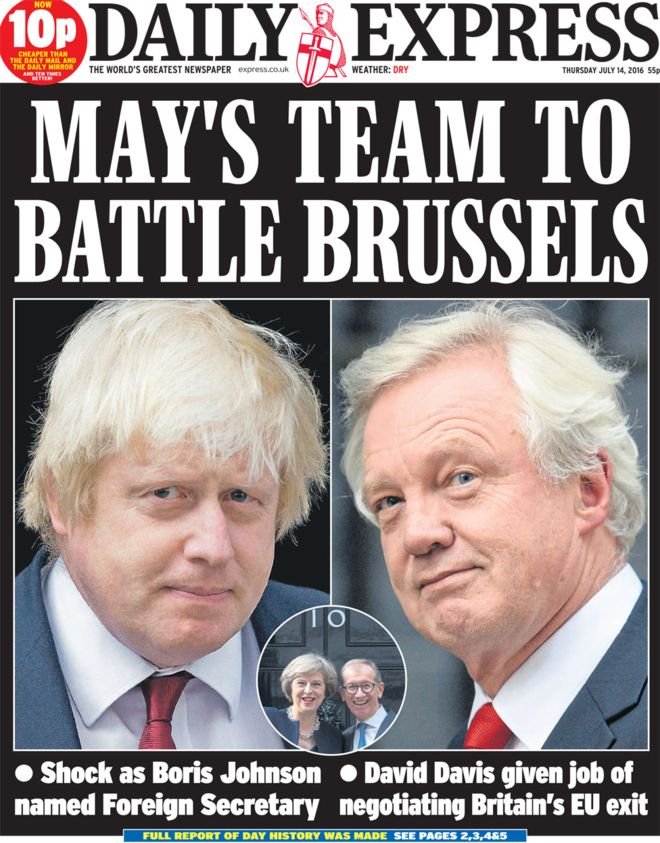 «Dear World... Sorry» -Η Mirror ζητάει συγγνώμη για την υπουργοποίηση Τζόνσον  [εικόνες] | iefimerida.gr 6