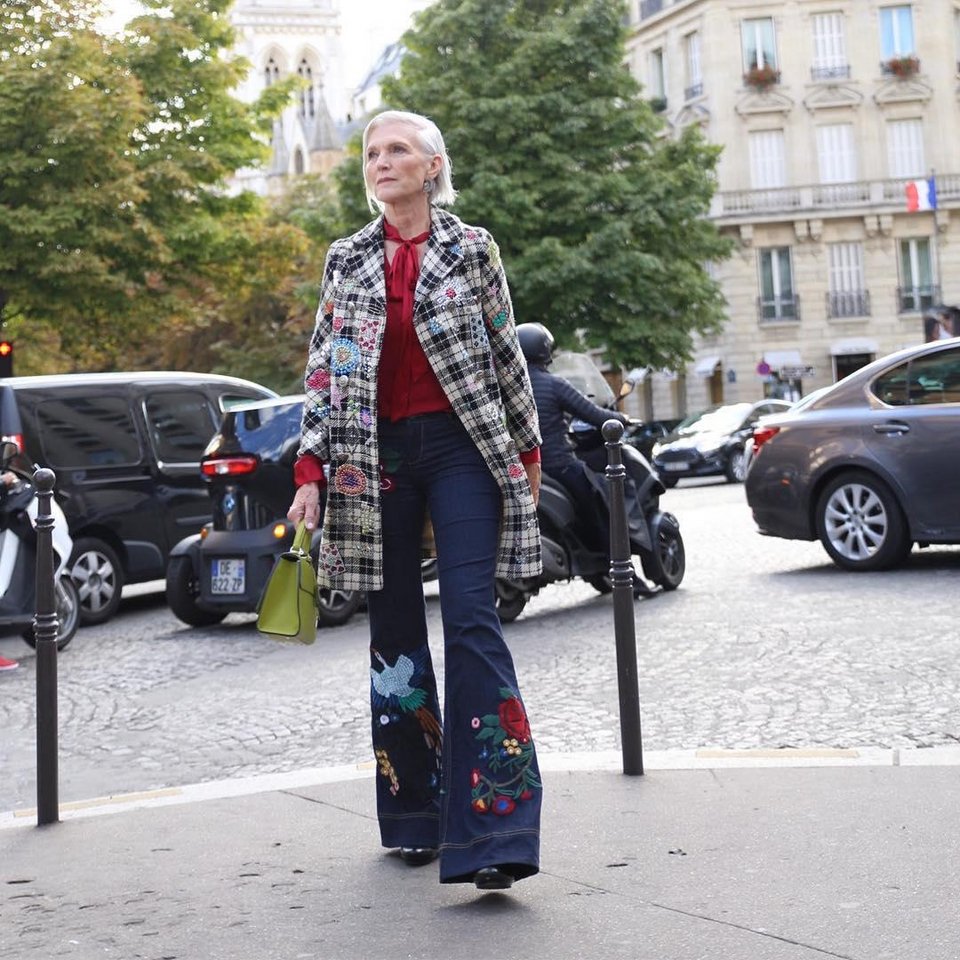Το εκπληκτικό στιλ μιας 68χρονης, με άσπρα μαλλιά [εικόνες] | iefimerida.gr 13