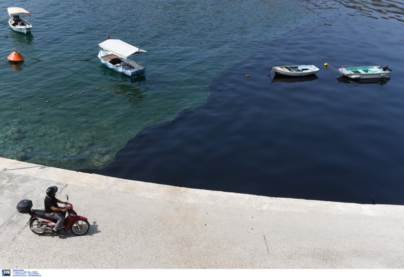 Eικόνες-σοκ στον Σαρωνικό από τη διαρροή μαζούτ -Μεγάλη περιβαλλοντική και οικονομική ζημιά | iefimerida.gr 11