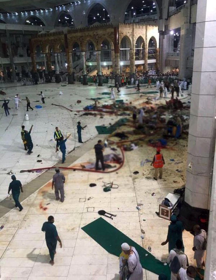 Τραγωδία στο Μεγάλο Τέμενος στη Μέκκα - Τουλάχιστον 87 νεκροί από κατάρρευση γερανού [εικόνες&βίντεο] | iefimerida.gr 3