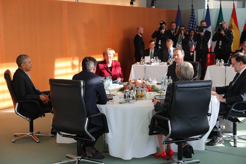 Ολοκληρώθηκε η συνάντηση του Ομπάμα με Eυρωπαίους ηγέτες -Μ' ένα φιλί τον αποχαιρέτησε η Μέρκελ [εικόνες]  | iefimerida.gr 2