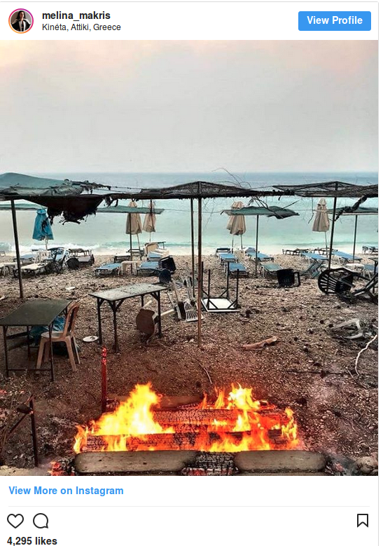Κάηκε ολοσχερώς το σπίτι της Μελίνας Μακρή στην Κινέτα | iefimerida.gr 0