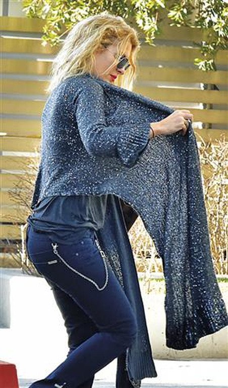 Η πρωινή επίσκεψη της Μενεγάκη στο μαιευτήριο [εικόνα] | iefimerida.gr 0