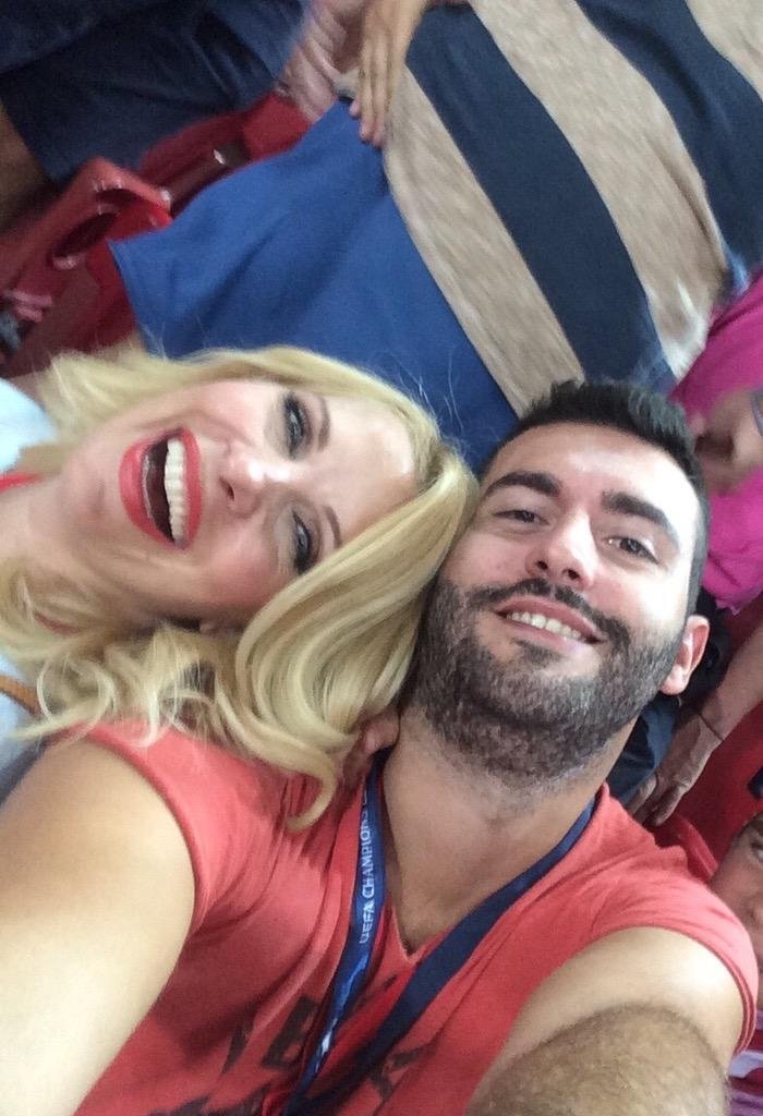 Η Ελένη Μενεγάκη πήγε γήπεδο για πρώτη φορά [εικόνες] | iefimerida.gr 0