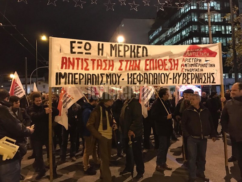 «Μέρκελ ανεπιθύμητη» -«Θερμή» υποδοχή με διαδηλώσεις στην Αθήνα παρά την απαγόρευση [εικόνες & βίντεο] | iefimerida.gr 6