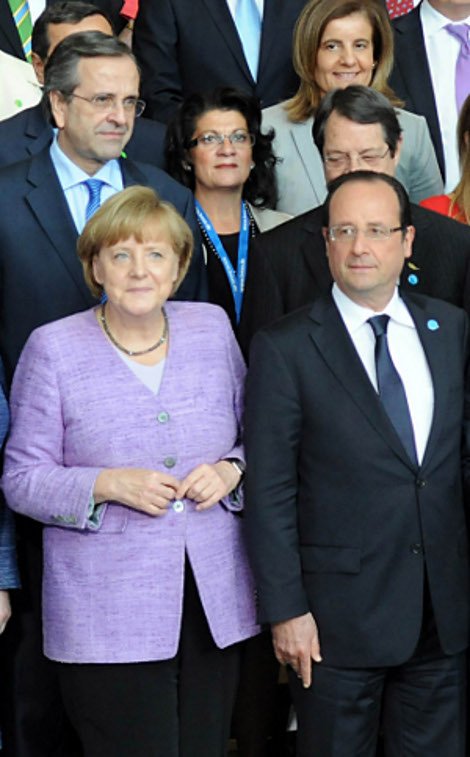 Μέρκελ σε Σαμαρά: Αντώνη, έλα ακριβώς πίσω μου [εικόνες] | iefimerida.gr 0