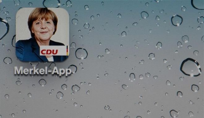 Η Μέρκελ κυκλοφορεί και σε εφαρμογή στο κινητό για χάρη της προεκλογικής της καμπάνιας [εικόνες]  | iefimerida.gr 0