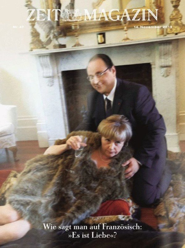 Ο Ολάντ ...Ναπολέων και η Μέρκελ ...Λουδοβίκος -Συνεχίζεται ο εξευτελισμός των δύο ηγετών [εικόνες] | iefimerida.gr 3