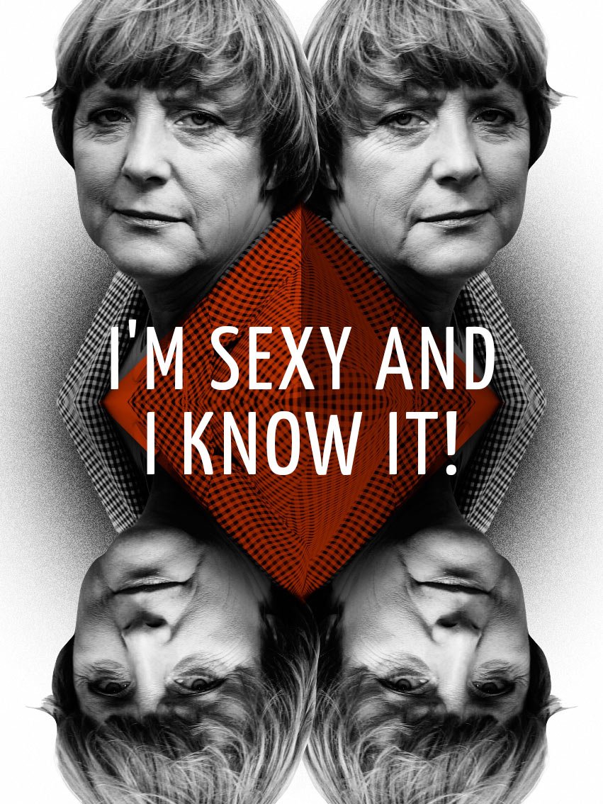 Ξύρισαν και έβαλαν μούσι στη Μέρκελ-Η Γερμανίδα Καγκελάριος σε χίπστερ ξεκαρδιστικά look [εικόνες] | iefimerida.gr 4