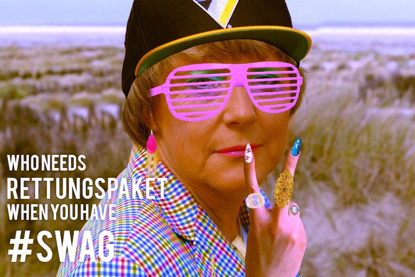 Ξύρισαν και έβαλαν μούσι στη Μέρκελ-Η Γερμανίδα Καγκελάριος σε χίπστερ ξεκαρδιστικά look [εικόνες] | iefimerida.gr 2