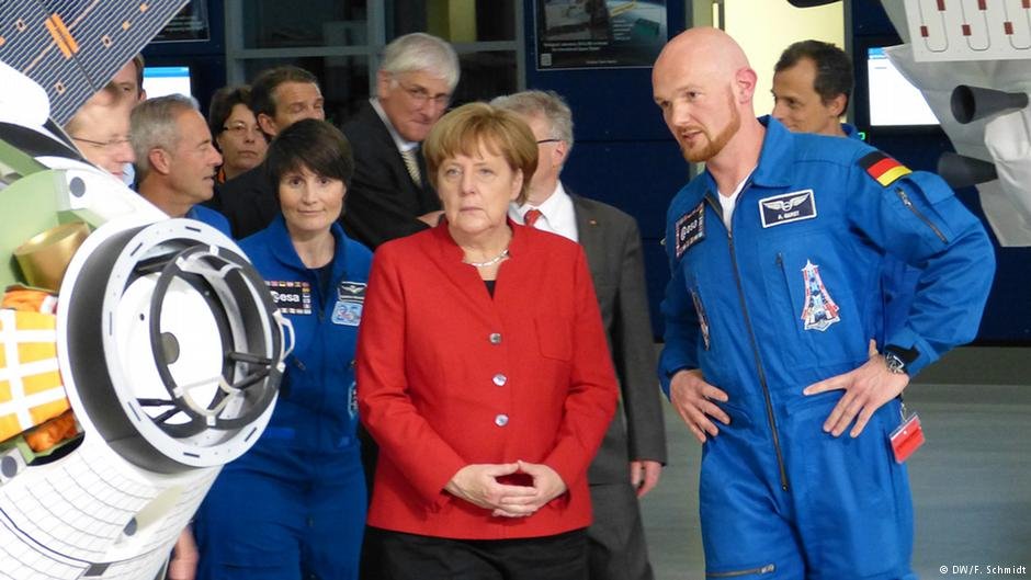 Η συνάντηση της Ανγκελα Μέρκελ με αστροναύτες [εικόνες] | iefimerida.gr 0
