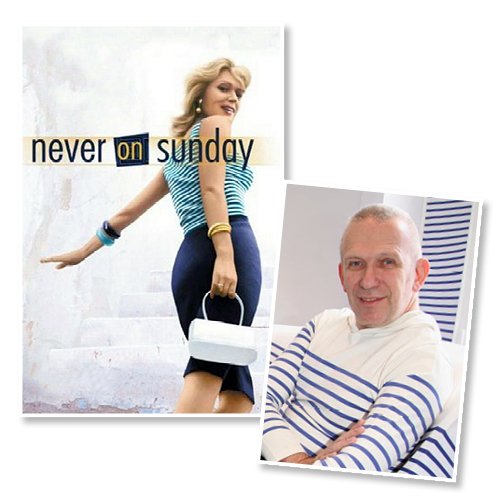 Ο Jean Paul Gaultier τιμά τη Μελίνα Μερκούρη -Το μπλουζάκι που σχεδίασε προς τιμήν της [εικόνες] | iefimerida.gr 1