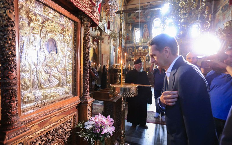 Στο Αγιο Ορος για προσκύνημα ο πρόεδρος της κρατικής Δούμα της Ρωσίας [εικόνες] | iefimerida.gr 1