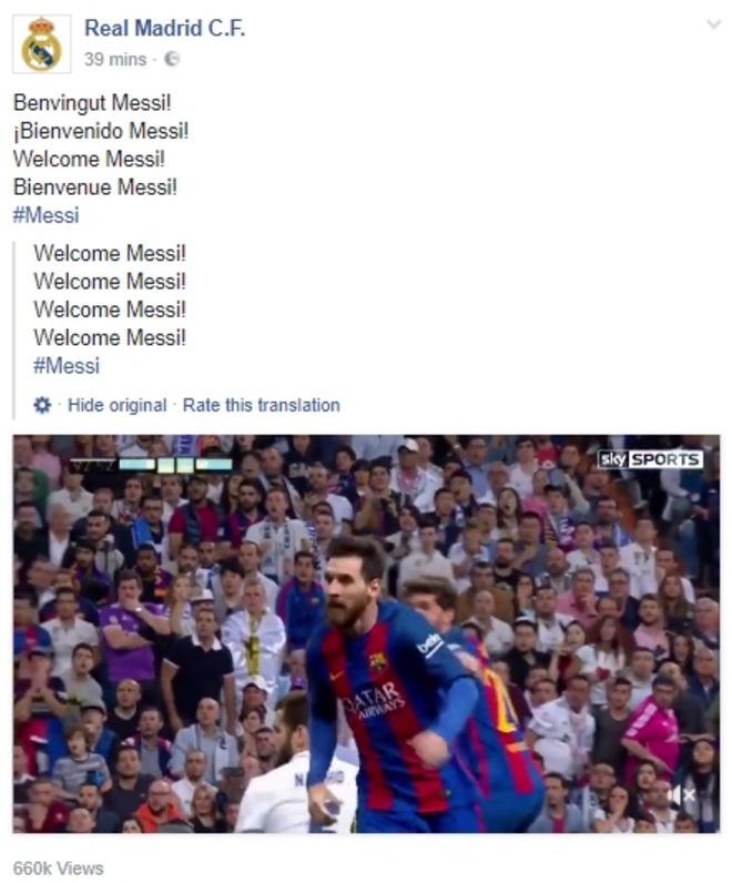 Χάκαραν το λογαριασμό της Ρεάλ Μαδρίτης στο twitter και ανακοίνωσαν την απόκτηση του Μέσι [εικόνες] | iefimerida.gr 0