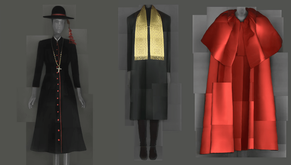 Πώς η καθολική εκκλησία επηρέασε την υψηλή μόδα -Τήβεννοι πλάι σε τουαλέτες [εικόνες & βίντεο] | iefimerida.gr 2