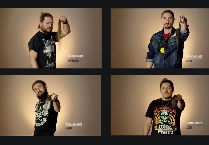 Μεταλάδες ξυρίζουν τα μαλλιά τους για τα παιδιά με καρκίνο -Το ευαίσθητο πρόσωπο των «σκληρών» [εικόνες&βίντεο] | iefimerida.gr 0