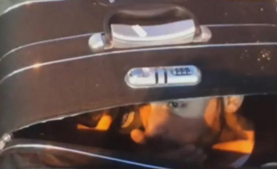 Μετανάστης κρύφτηκε στη βαλίτσα της μητέρας του για να φύγει από τη Λέσβο -Συγκλονιστικές εικόνες | iefimerida.gr 1