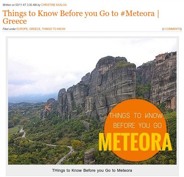 Χαβανέζα τρώει σουβλάκι στα Μετέωρα και γράφει: Είναι το εξωγήινο μέρος της Ελλάδας [εικόνες & βίντεο] | iefimerida.gr 9