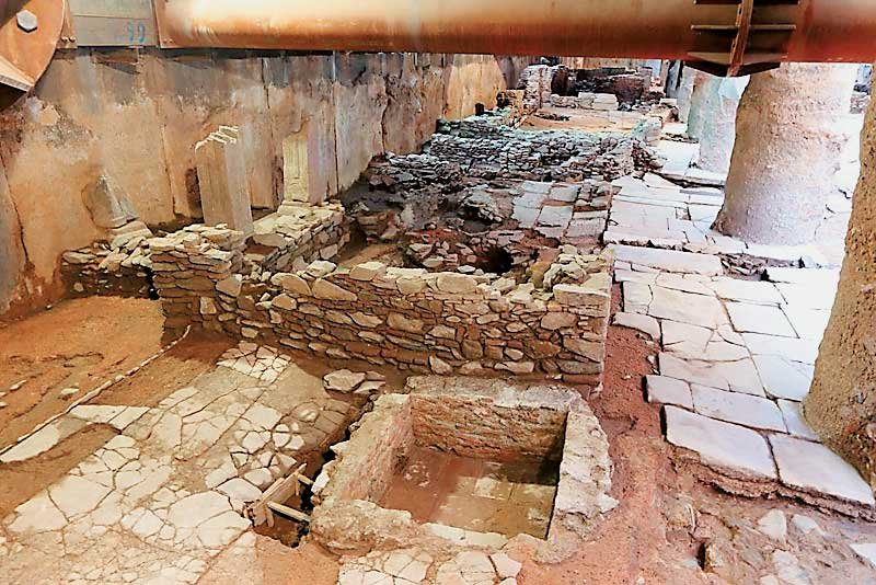 Στη θέση του θα μείνει το 85% των αρχαιοτήτων στο μετρό Θεσσαλονίκης -Θα είναι επισκέψιμες, δημιουργείται «μπαλκόνι» | iefimerida.gr 1