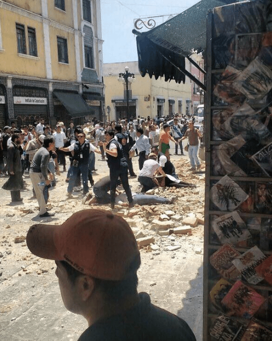 Φονικός σεισμός 7,1 Ρίχτερ στο Μεξικό: 47 νεκροί και μεγάλες καταστροφές [εικόνες &amp; βίντεο]  | iefimerida.gr 0