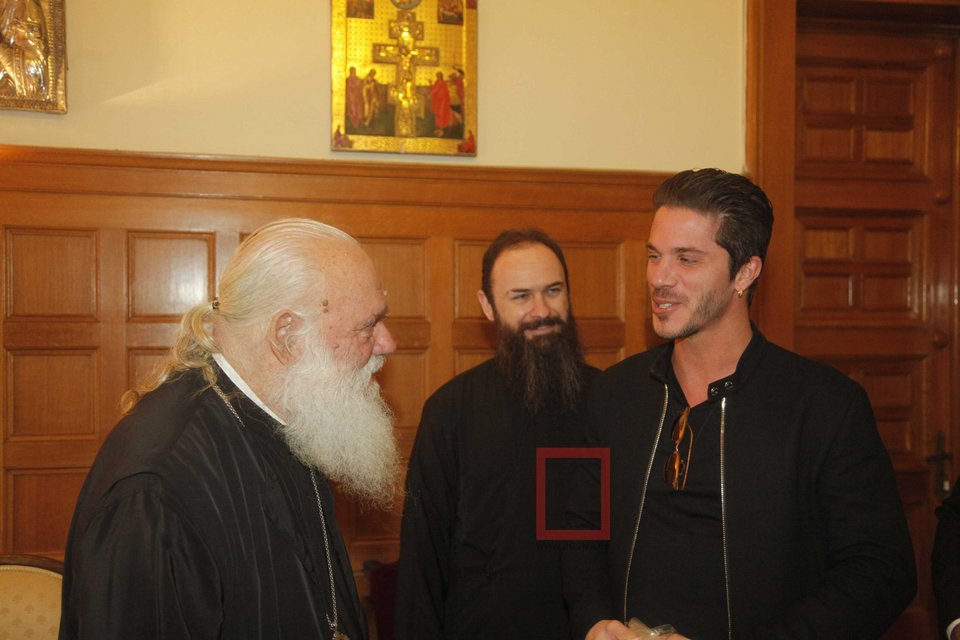 Με τον Αρχιεπίσκοπο Ιερώνυμο συναντήθηκε ο Νίκος Οικονομόπουλος [εικόνες] | iefimerida.gr 3