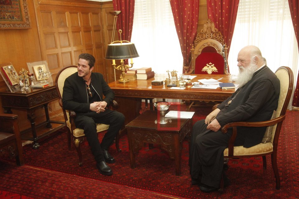 Με τον Αρχιεπίσκοπο Ιερώνυμο συναντήθηκε ο Νίκος Οικονομόπουλος [εικόνες] | iefimerida.gr 4