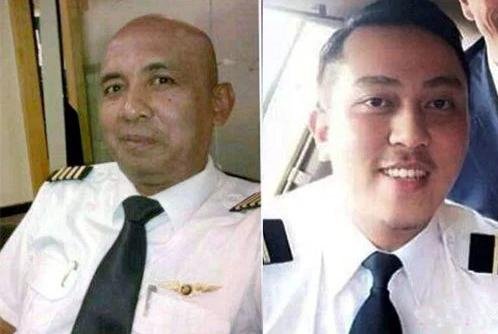 Ο κυβερνήτης της MH370, Ζαχάρι Αμάντ Ζαχ (αριστερά) και ο συγκυβερνήτης Φαρίκ Αμπντούλ Χαμίντ (δεξιά)