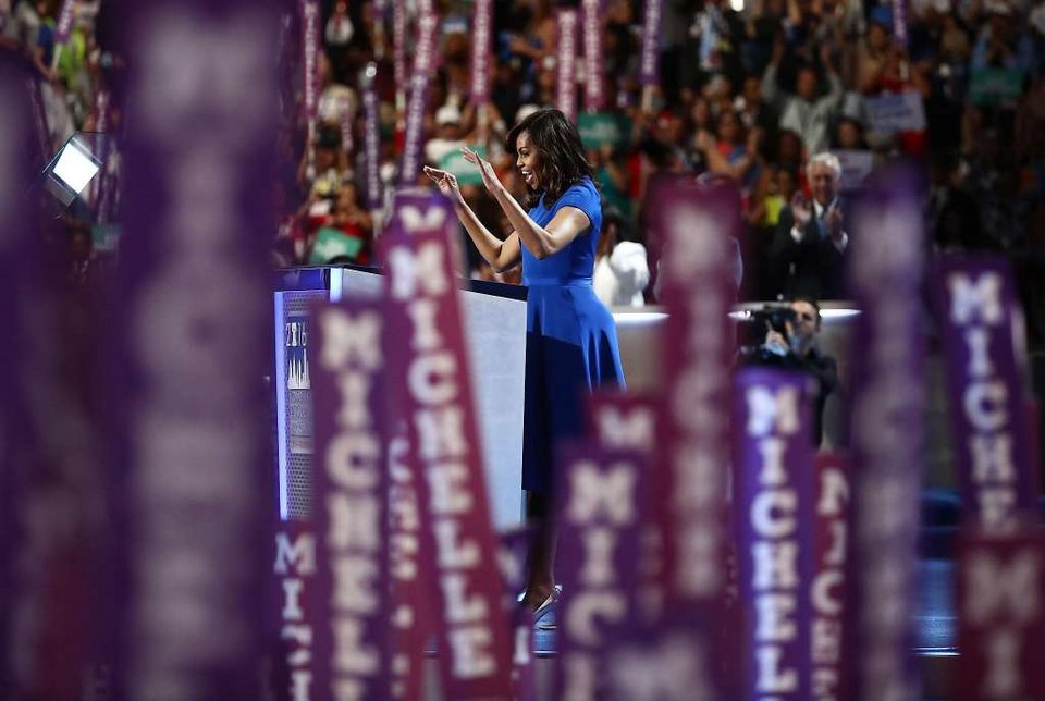 Η Μισέλ Ομπάμα τους μάγεψε όλους ξανά -Με τα λόγια της, αλλά και με την εμφάνισή της [εικόνες] | iefimerida.gr 3