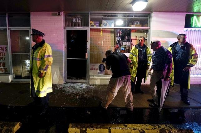 Τραυματισμοί στο Φέργκιουσον ένα χρόνο μετά τη δολοφονία του Μάικλ Μπράουν [εικόνες] | iefimerida.gr 2