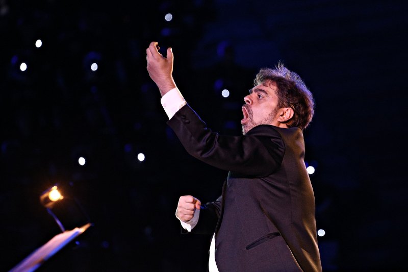 Ο Μίκης Θεοδωράκης στο Καλλιμάρμαρο -Στη συναυλία προς τιμήν του [εικόνες & βίντεο]  | iefimerida.gr 12