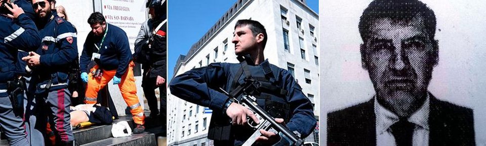 Τρόμος σε δικαστήριο του Μιλάνου: Τέσσερις νεκροί από πυροβολισμούς [εικόνες & βίντεο] | iefimerida.gr 0