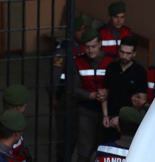 Ο ανθυπολοχαγός Μητρετώδης σήμερα στο δικαστήριο