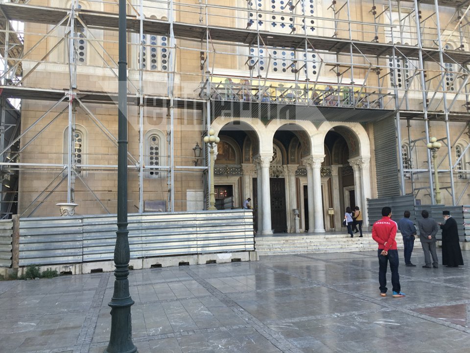 Κατεβαίνουν μετά από 20 χρόνια οι σκαλωσιές στη Μητρόπολη Αθηνών [εικόνες] | iefimerida.gr 3