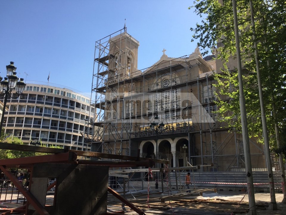 Κατεβαίνουν μετά από 20 χρόνια οι σκαλωσιές στη Μητρόπολη Αθηνών [εικόνες] | iefimerida.gr 6