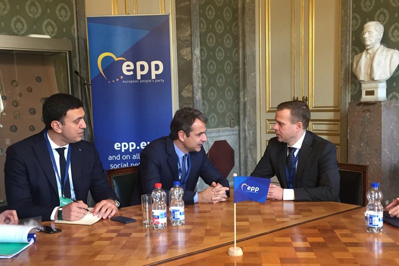 Μητσοτάκης: Παρουσίασε το σχέδιο της ΝΔ για έξοδο από την κρίση σε Μοσκοβισί, Ντομπρόβσκις, Τίμερμανς | iefimerida.gr 1