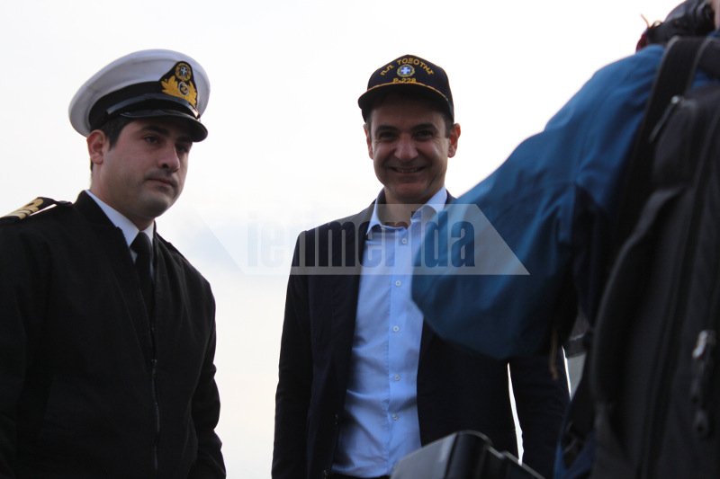 Στο hotspot στη Μόρια ο Κυριάκος Μητσοτάκης -Επίσκεψη και στο πλοίο «Τοξότης» του Πολεμικού Ναυτικού  [εικόνες] | iefimerida.gr 4