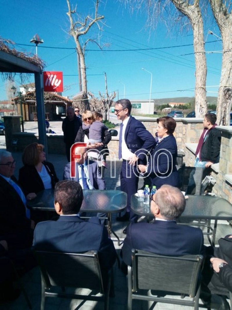 Οι πρώτες εικόνες από την επίσκεψη του Κυριάκου Μητσοτάκη στη Λήμνο / Φωτογραφία: FM 100 Limnos