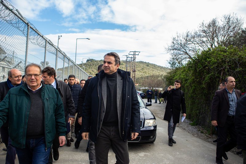 Απάνθρωπες και ντροπιαστικές χαρακτήρισε τις συνθήκες στη Μόρια ο Κ. Μητσοτάκης