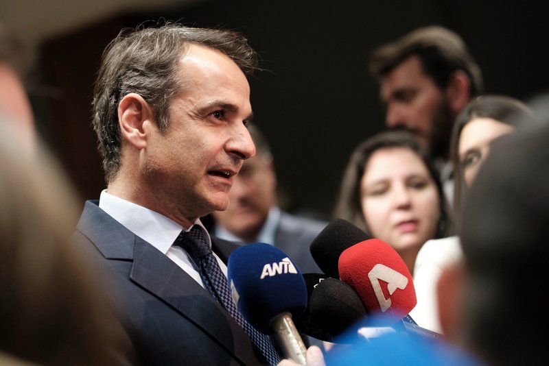 Ο Κυριάκος Μητσοτάκης σε εκδήλωση για τον Παύλο Μπακογιάννη
