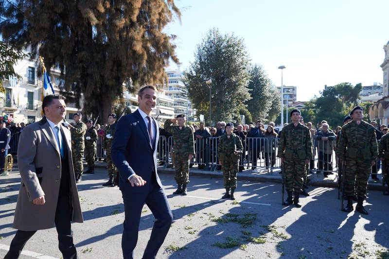 Στην Πάτρα για τη γιορτή του Πολυούχου Αγίου Ανδρέα ο Κυριάκος Μητσοτάκης