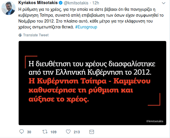 Μητσοτάκης: Η χθεσινή συμφωνία του Eurogroup ήταν επικύρωση τις συμφωνίας του 2012 | iefimerida.gr 0