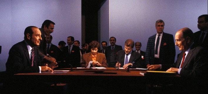 Ενα debate που έγραψε ιστορία: Σιράκ-Μιτεράν -«Σας κοιτάζω στα μάτια και σας αμφισβητώ» [βίντεο] | iefimerida.gr 0