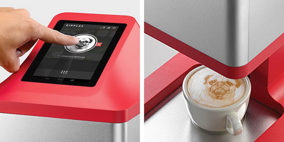 Selfies σε latte art -Μια μηχανή καφέ αλλάζει τα δεδομένα [εικόνες & βίντεο]  | iefimerida.gr 1