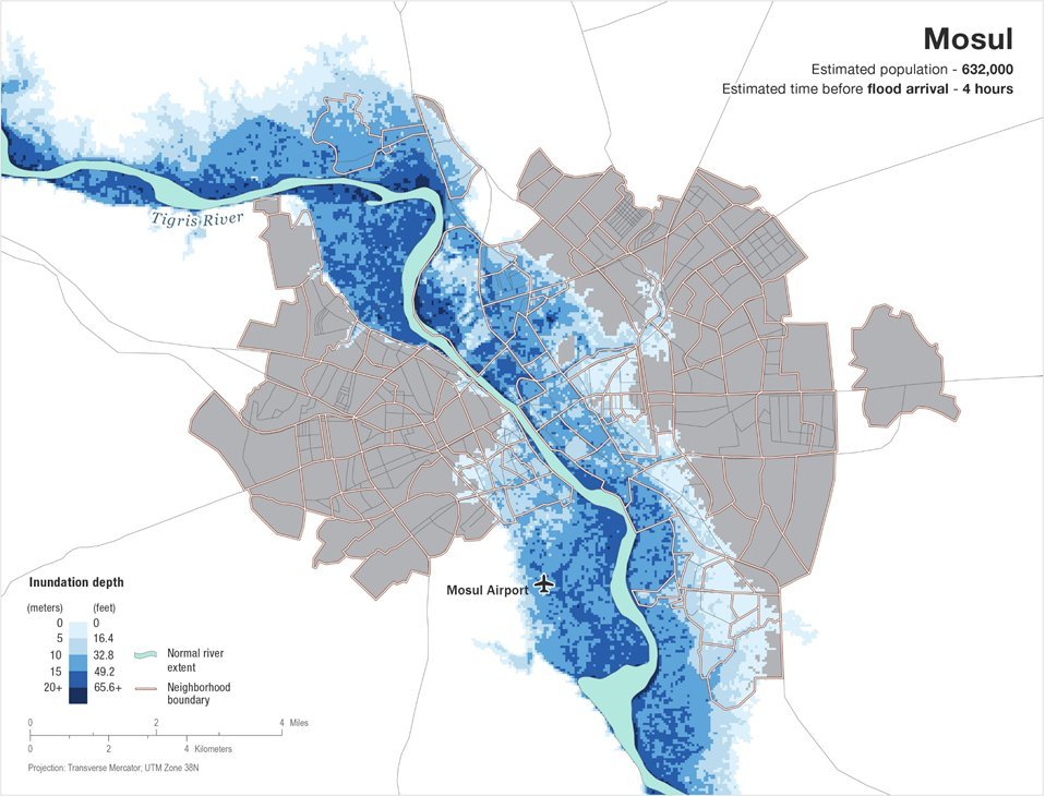 Το φράγμα της Μοσούλης και τα σενάρια καταστροφής: Κύματα 14 μέτρων και εκατοντάδες χιλιάδες νεκροί [εικόνες] | iefimerida.gr 1