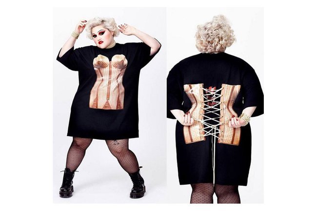 Μόδα για ευτραφείς χωρίς ενοχές από μια ροκ τραγουδίστρια [εικόνες] | iefimerida.gr 1