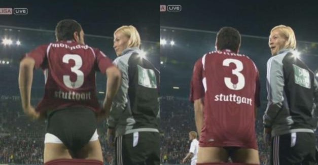 Ποδοσφαιριστής τα... κατέβασε μπροστά σε γυναίκα διαιτητή [εικόνα] | iefimerida.gr 0