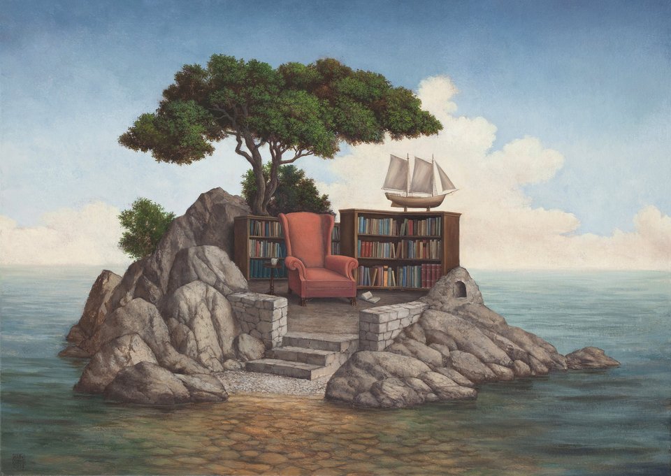 Οι ονειρικές, ρεαλιστικές εικόνες του Νίκου Αγγελίδη στην Γκαλερί Σκουφά [εικόνες] | iefimerida.gr 2