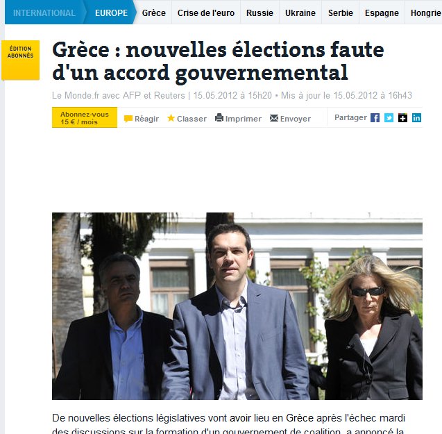 Τον γύρο του κόσμου κάνει το «ναυάγιο» σχηματισμού κυβέρνησης  | iefimerida.gr 7